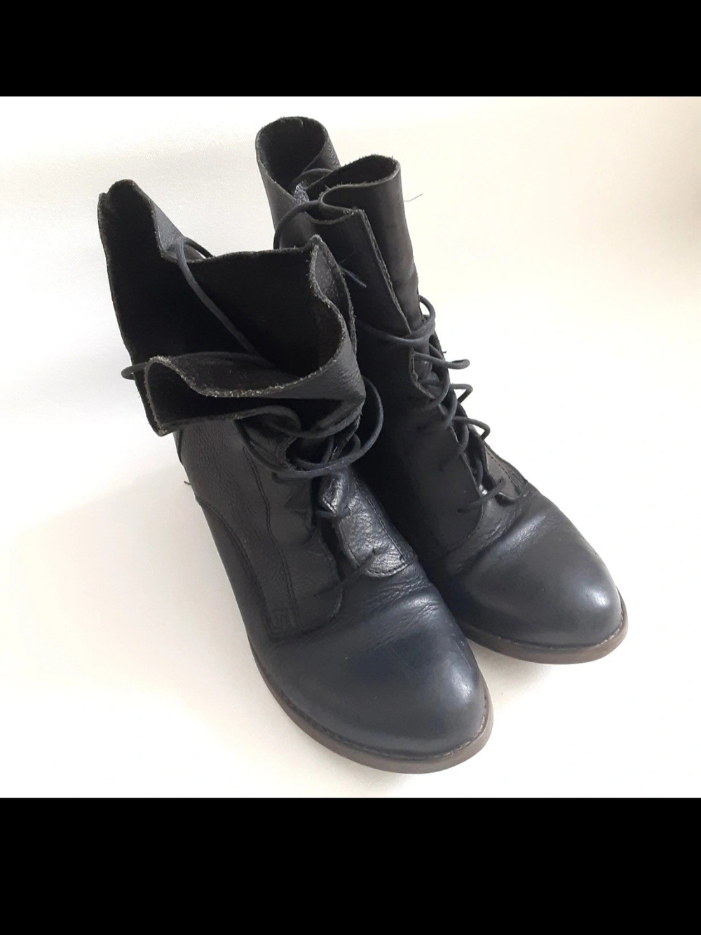 Steve Madden Genuine Leather Ankle Boots, Women Sz 40